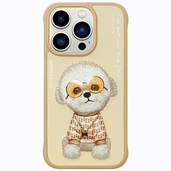 قاب Nimmy Glasses Series Dog iphone13,13promax,14promax - فروشگاه اینترنتی لوازم جانبی موبایل آی سیتی فون