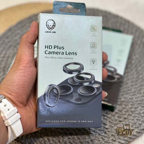 گلس لنز اچ دی پلاس گرین لاین HD PLUS Camera Lens 15promax