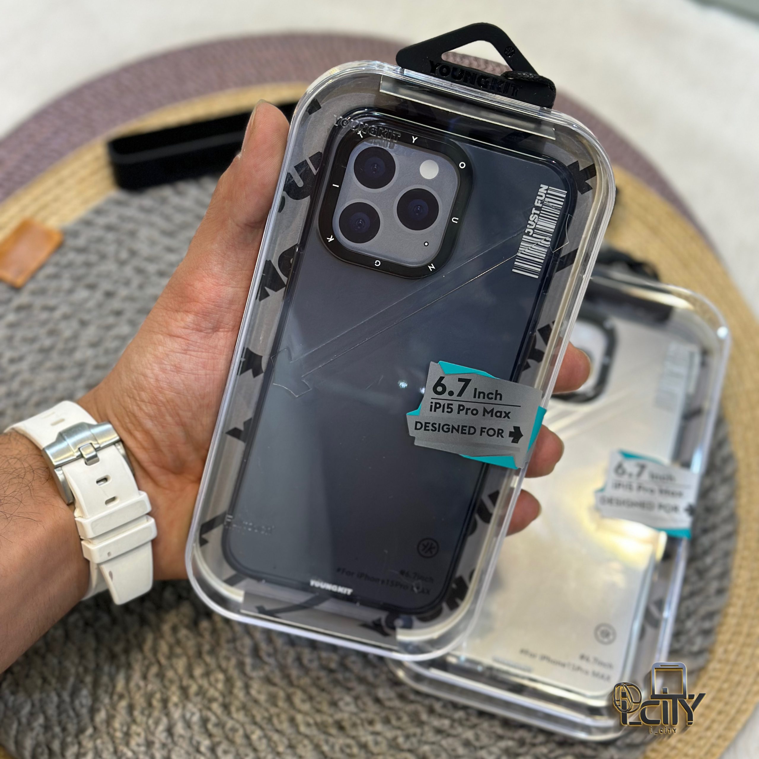 قاب یانگ کیت کریستال Youngkit crystal آیفون15پرومکس