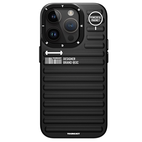 قاب YOUNGKIT یانگکیت Black True Color Magsafe Series مناسب برای Apple iPhone 16pro – 16 Pro Max