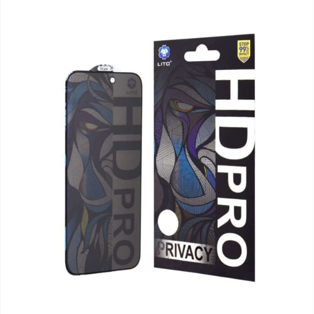 محافظ صفحه نمایش امنیتی لیتو مدل Privacy Glass مناسب برای آیفون سری 17