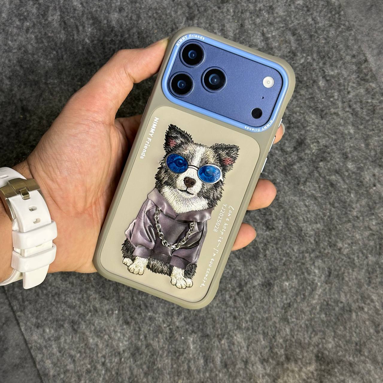 قاب نیمی Nimmy Glasses Case Series مناسب برای گوشی iphone 17 pro max