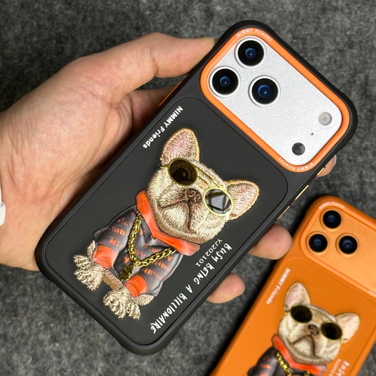 قاب برند نیمی مدل Nimmy Glasses Case Series مناسب برای گوشی iPhone 17 Pro Max